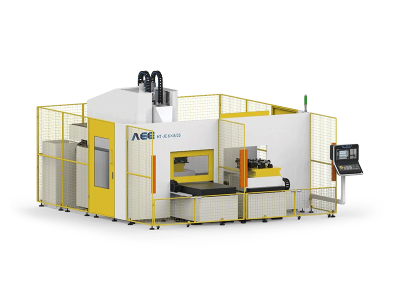 Dual-worktable C-type FSW Machine