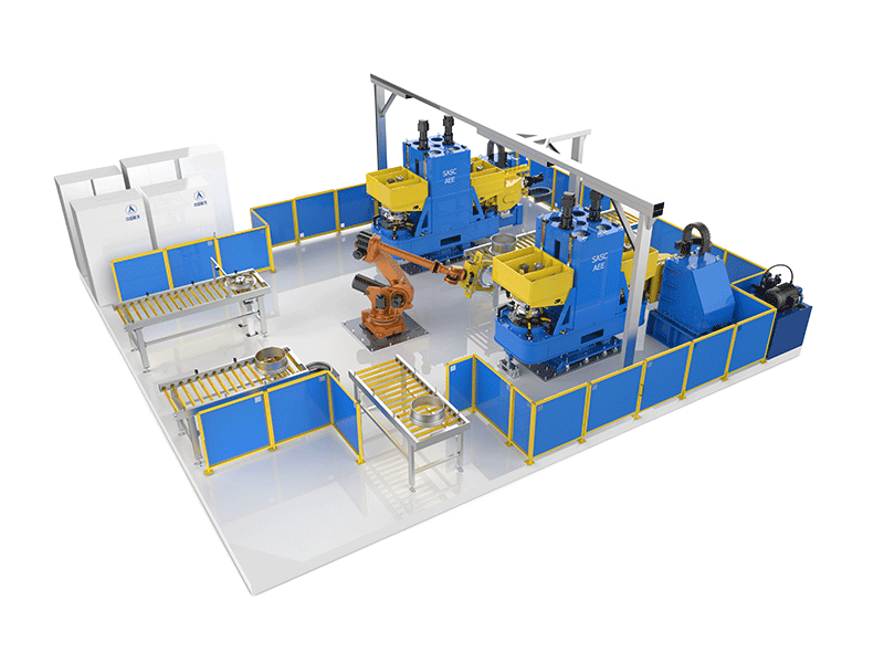 P1 Automatic FSW Production Line for Aluminum Alloy Wheel
