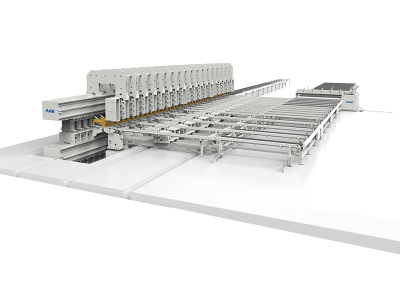 Picture 1 Fully Automatic double-head FSW Production Line