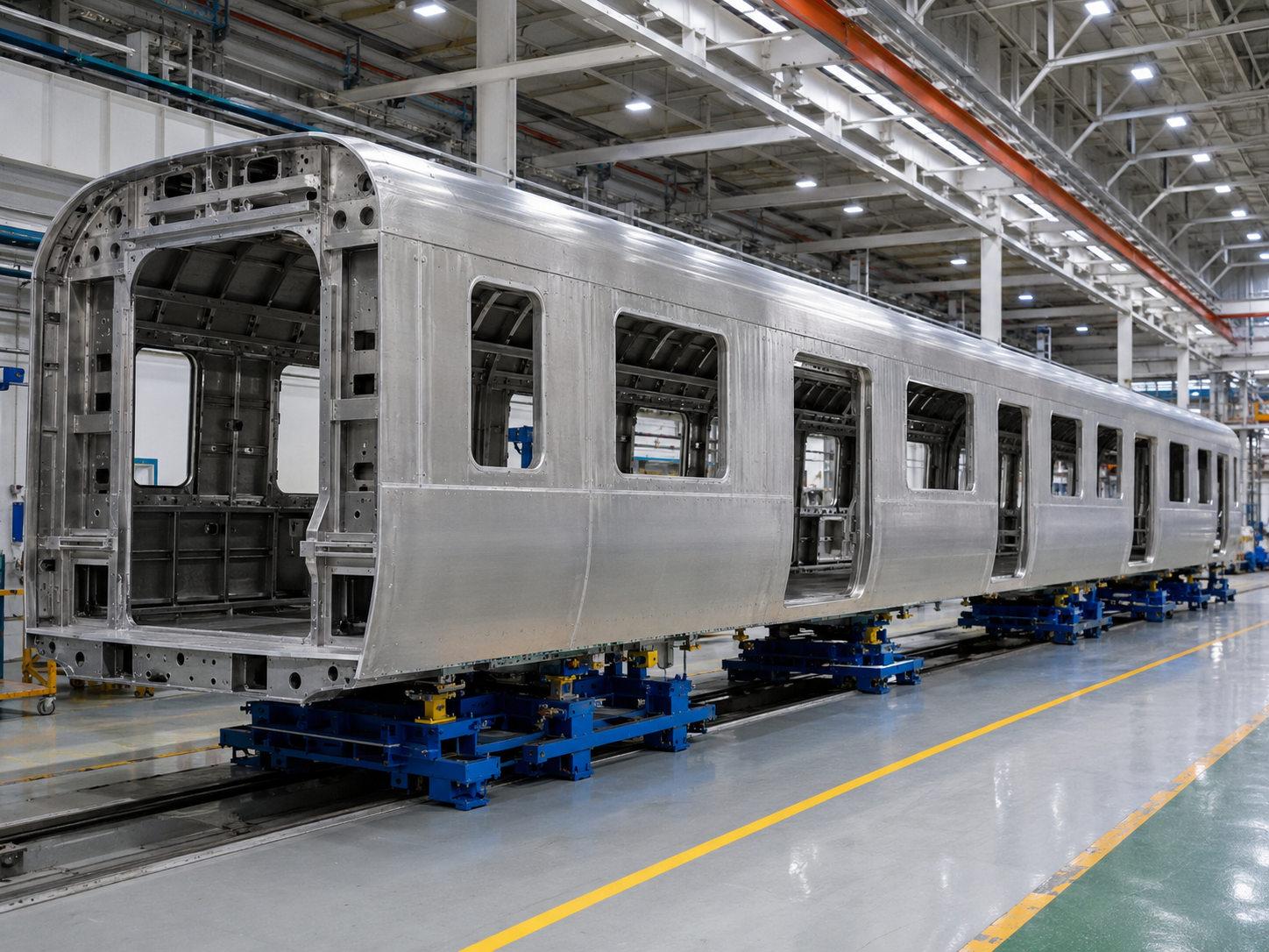 Rail side wall panels